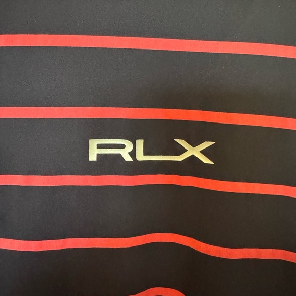 Ralph Lauren Blue and Pink Striped Polo Shirt - Picture 2 of 4